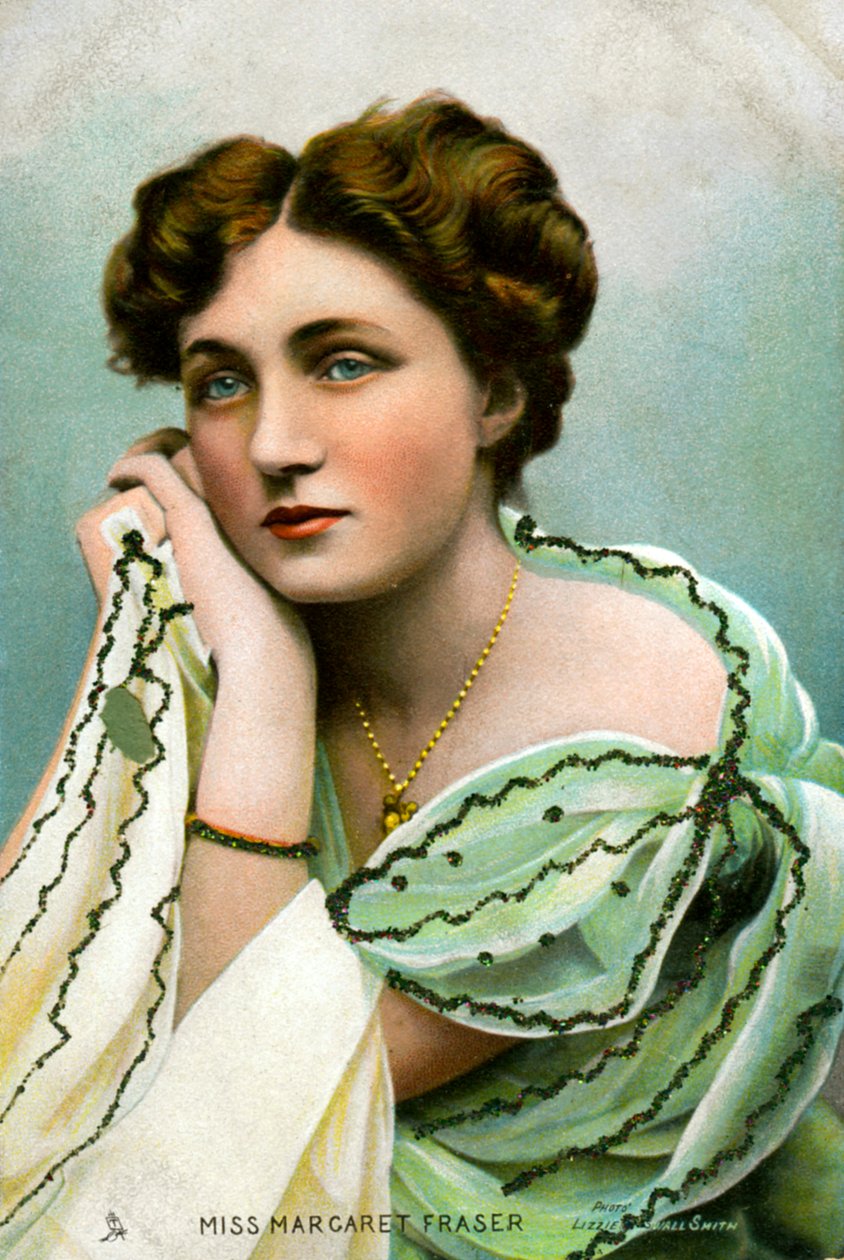 Margaret Fraser, aktorka, 1906. autorstwa Lizzie Caswall Smith