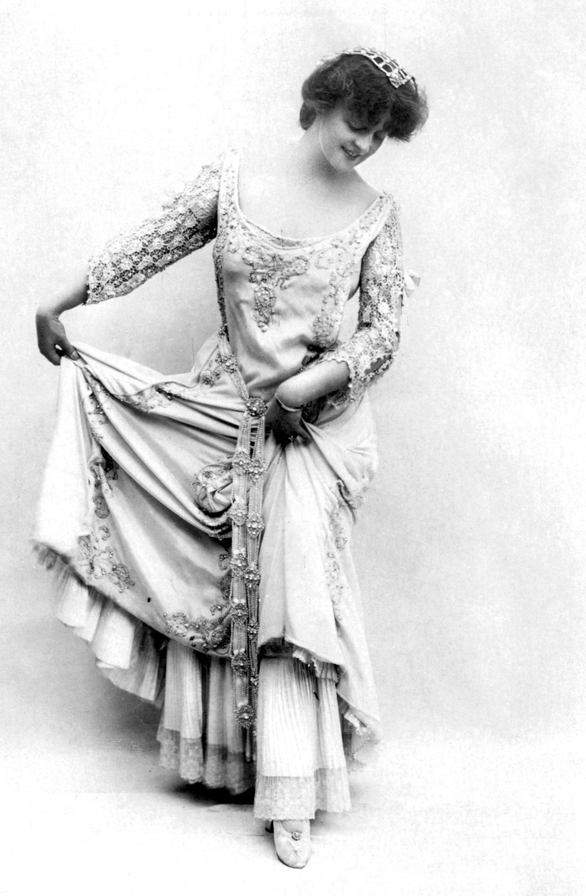 Marie Studholme 1875-1930, angielska aktorka, 1900. autorstwa Lizzie Caswall Smith