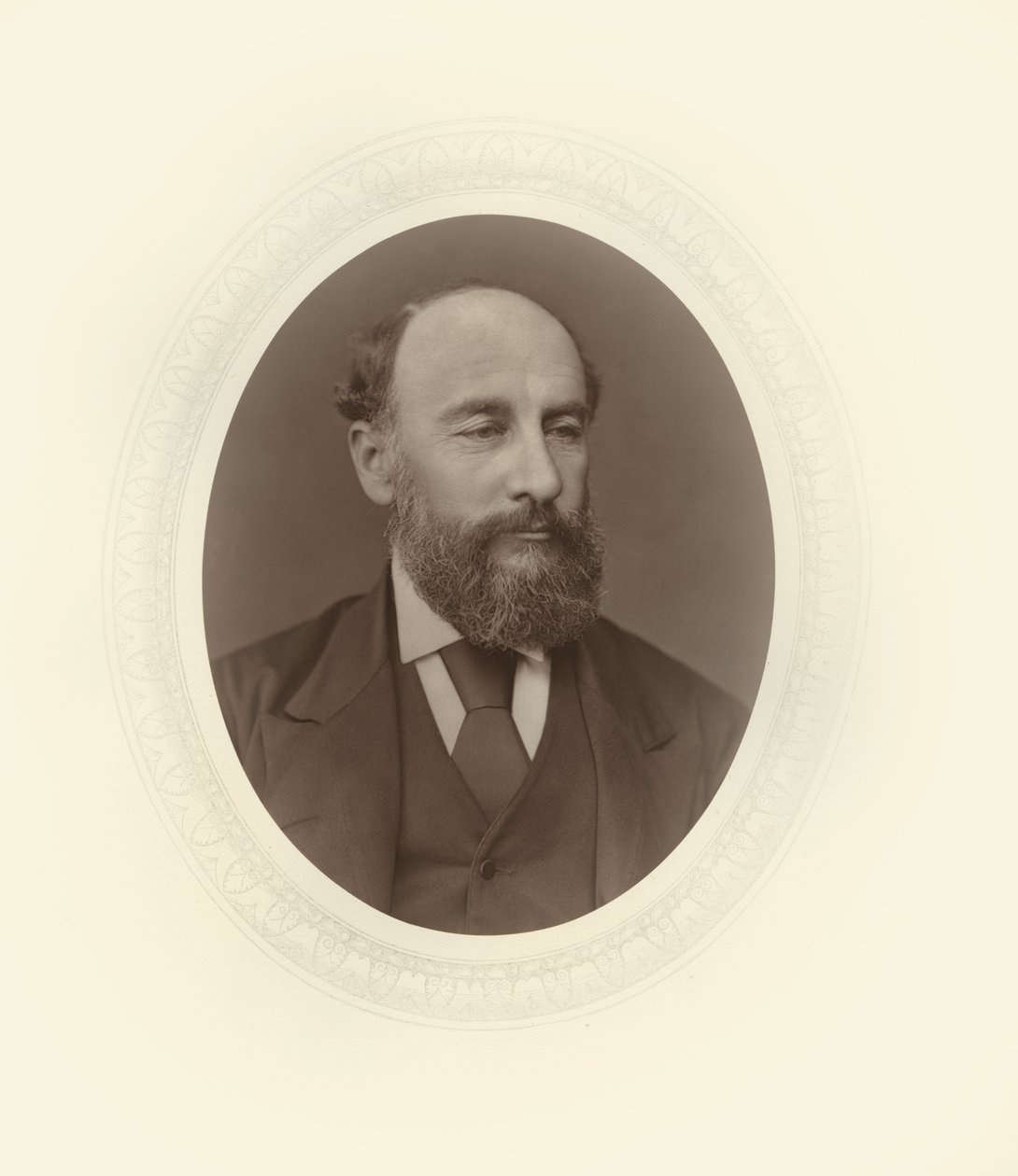 Sir George Strong Nares autorstwa Lock and Whitfield