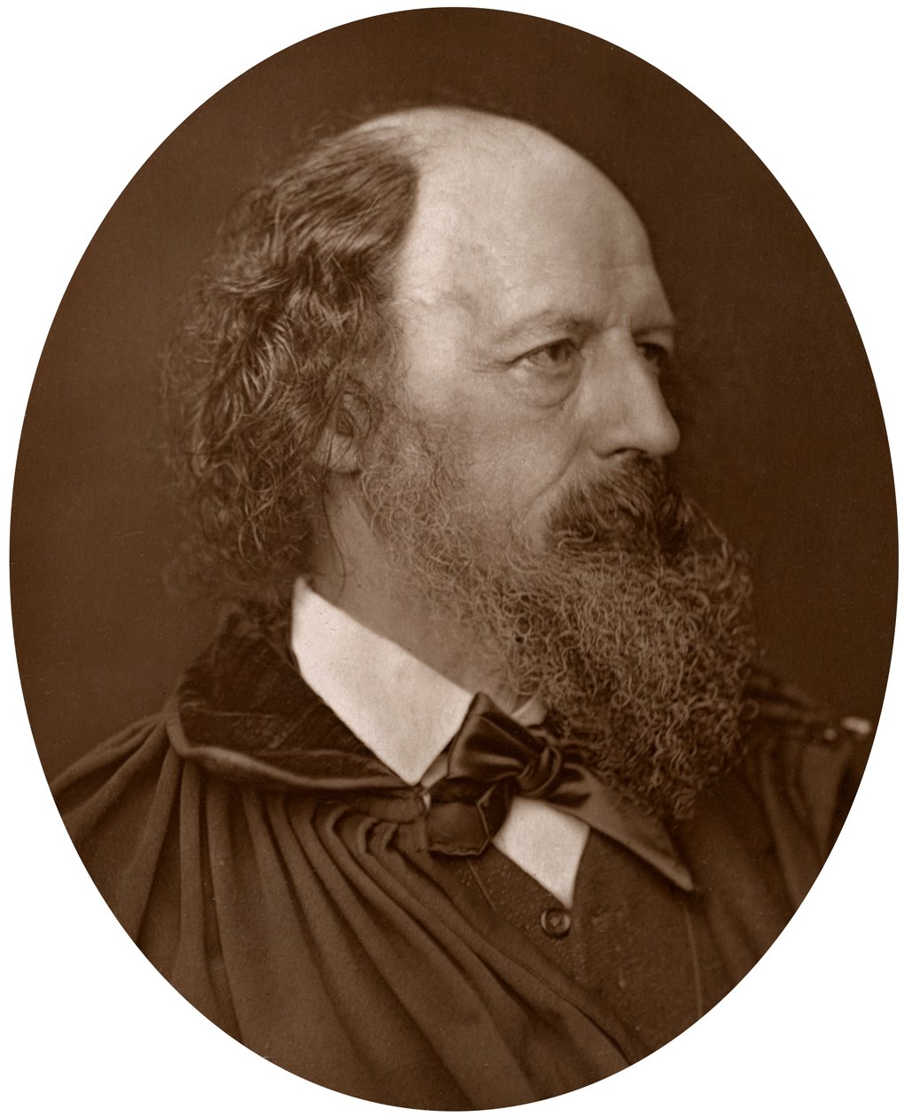 Alfred Tennyson, DCL, FRS, Laureat Angielskiego Poety, 1883. autorstwa Lock and Whitfield