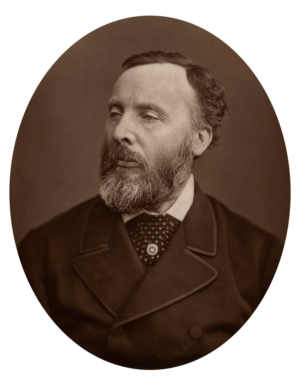 Andrew Clark, starszy lekarz w szpitalu w Londynie, 1878. autorstwa Lock and Whitfield