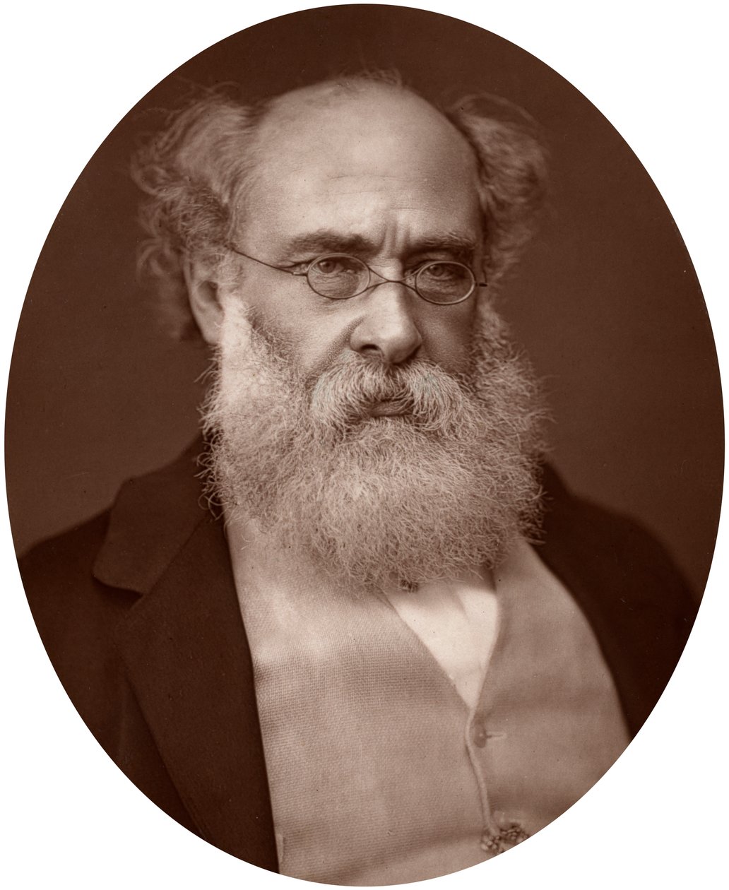 Anthony Trollope, pisarz, 1878. autorstwa Lock and Whitfield