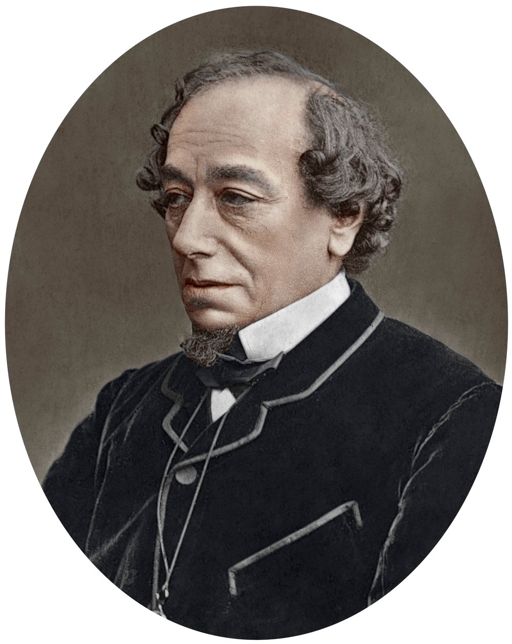 Benjamin Disraeli, hrabia Beaconsfield, brytyjski konserwatywny premier, 1881. autorstwa Lock and Whitfield