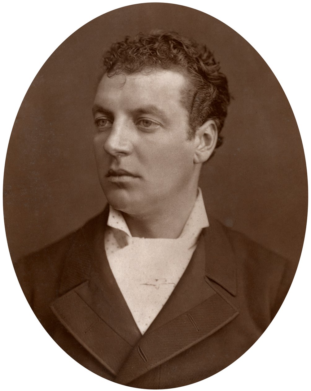 Kapitan Lord Charles William Delapoer Beresford, brytyjski oficer marynarki, 1883. autorstwa Lock and Whitfield