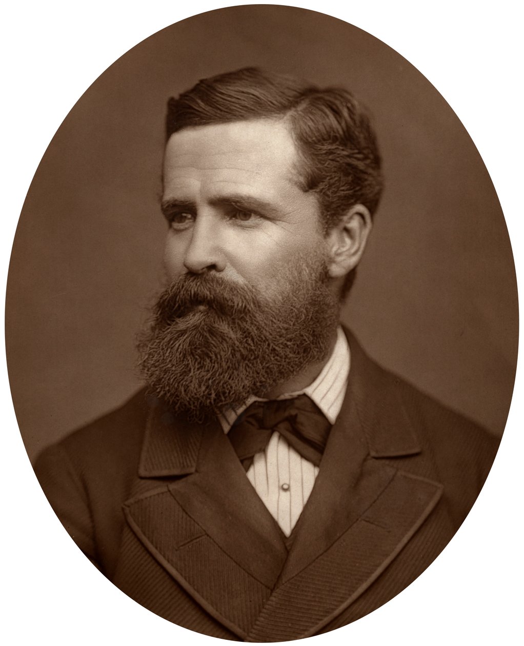 Komandor Verney Lovett Cameron, badacz, 1878. autorstwa Lock and Whitfield