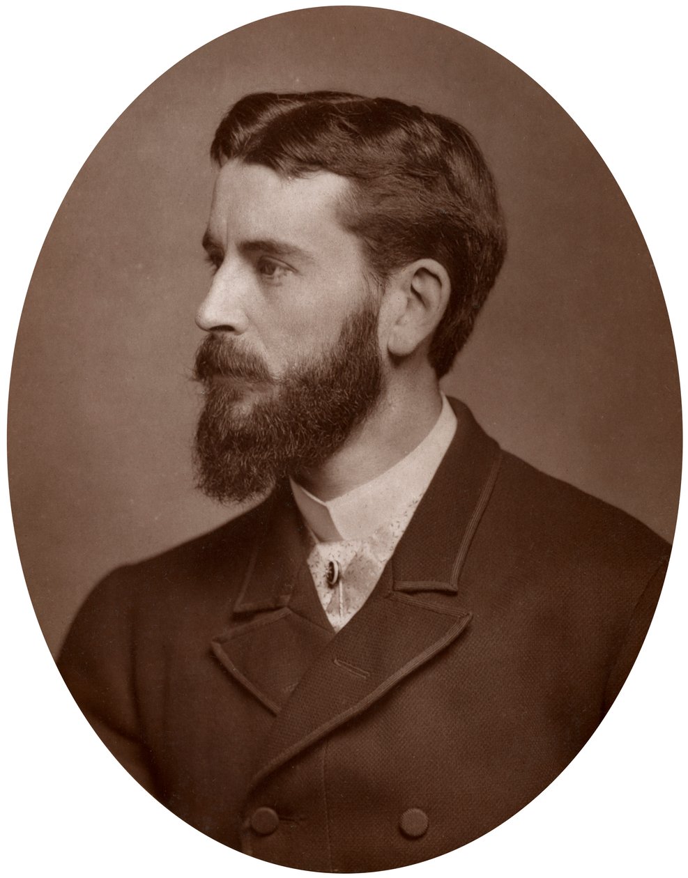 Frank Dicksee, ARA, angielski malarz i ilustrator, 1883. autorstwa Lock and Whitfield