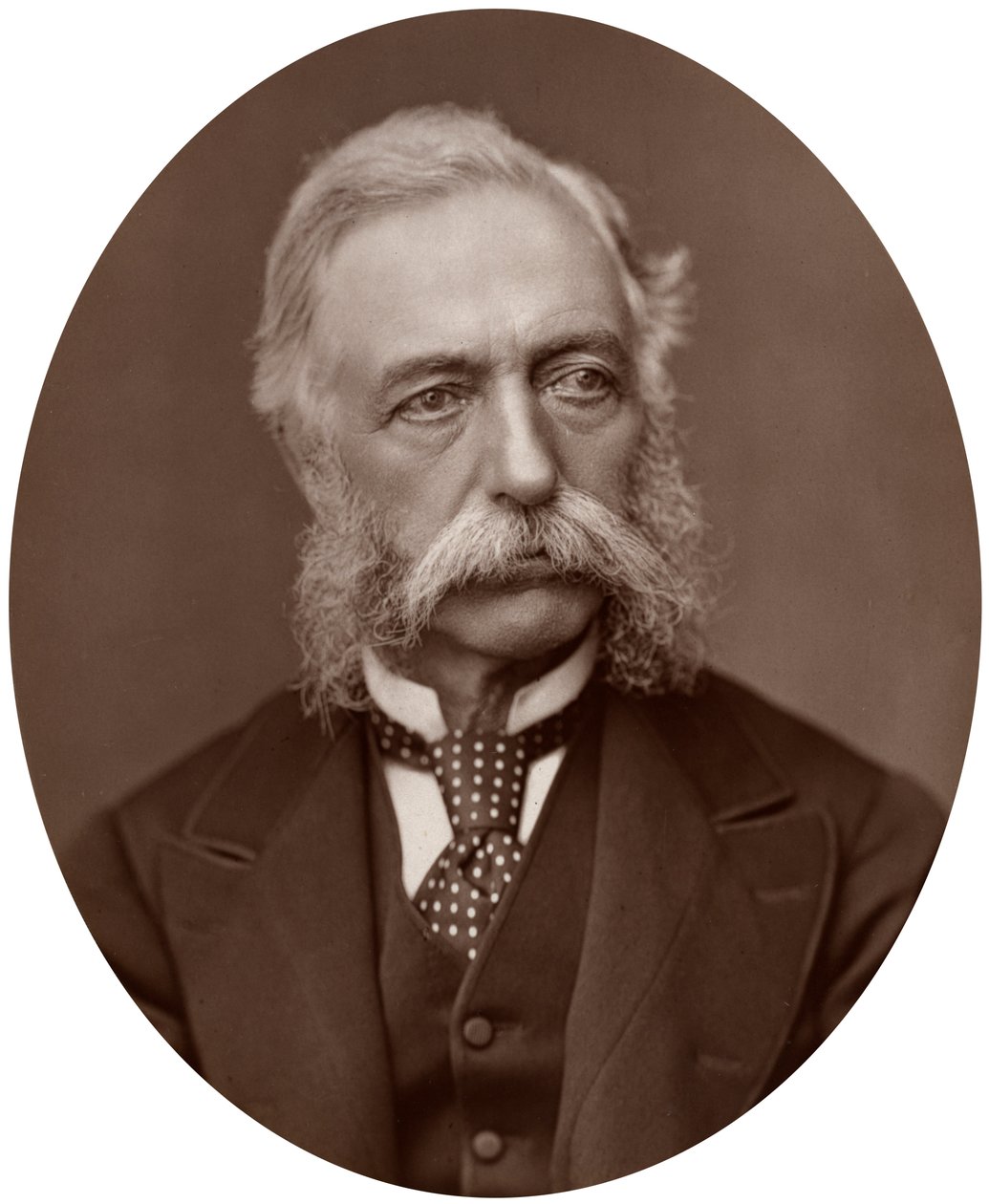 Generał Sir Daniel Lysons, 1882. autorstwa Lock and Whitfield