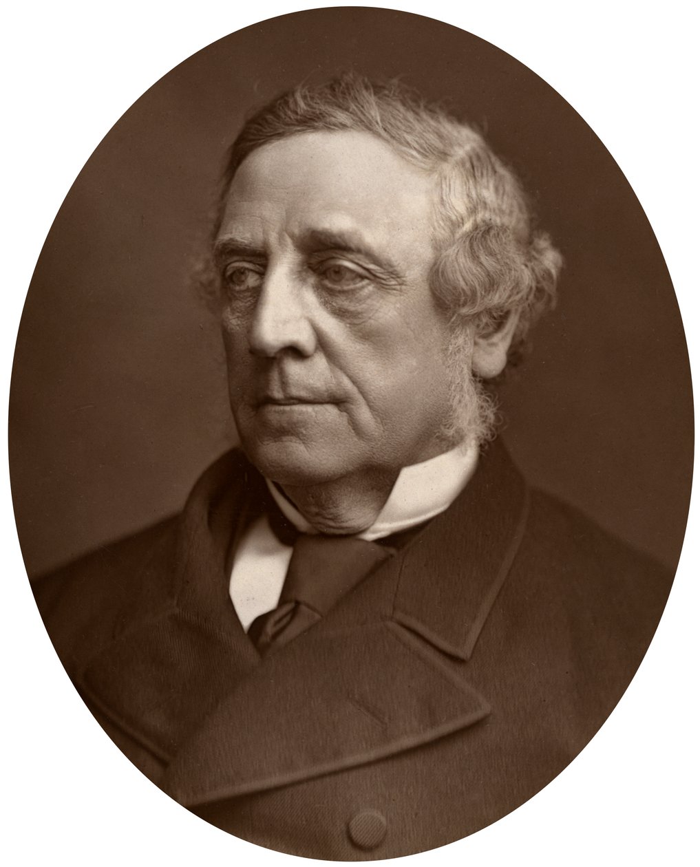George Denman 1819-1896, sędzia Sądu Najwyższego, 1882. autorstwa Lock and Whitfield
