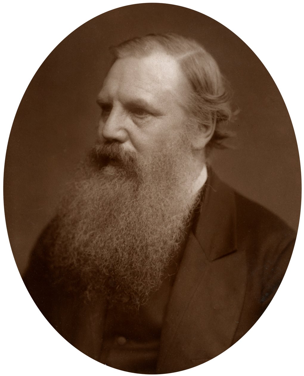 Henry Baker Tristram, MA, FRS, LLD, Canon of Durham, 1883. autorstwa Lock and Whitfield