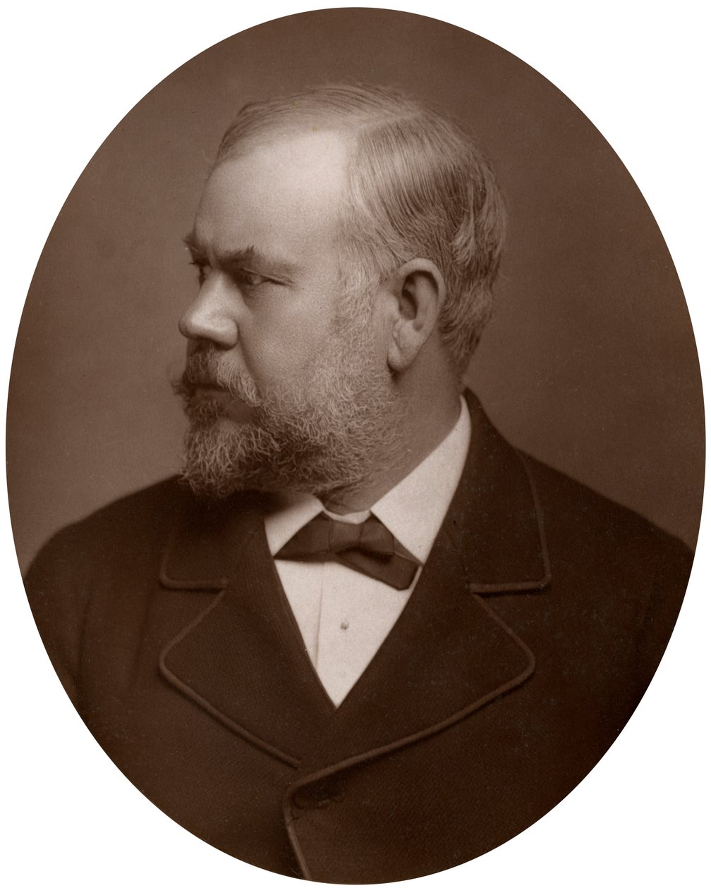 Henry Hugh Armstead, RA, brytyjski rzeźbiarz i ilustrator, 1883. autorstwa Lock and Whitfield
