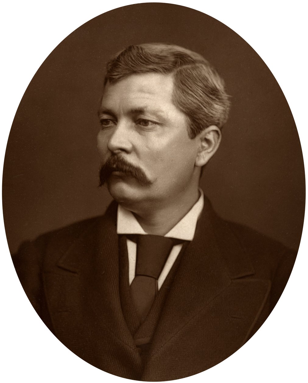 Henry Morton Stanley, afrykański odkrywca, 1880. autorstwa Lock and Whitfield