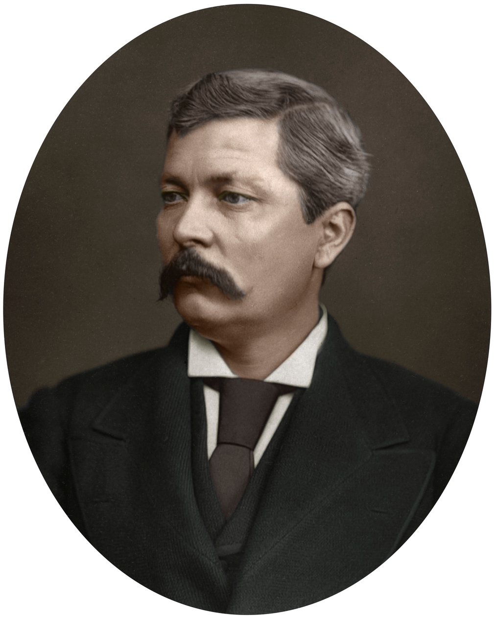 Henry Morton Stanley, afrykański odkrywca, 1880. autorstwa Lock and Whitfield