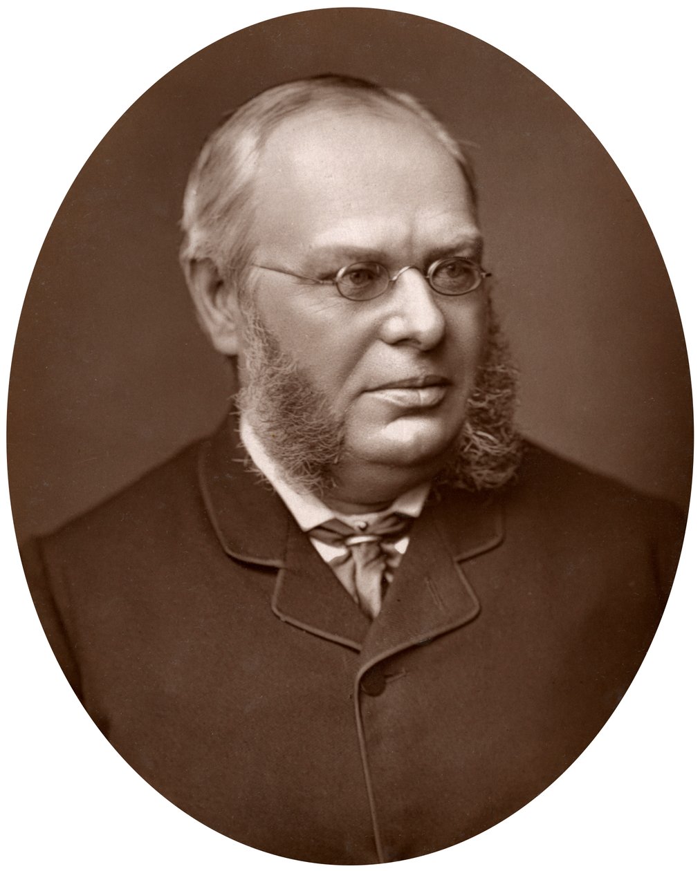 Hon Sir Lewis William Cave, sędzia Sądu Najwyższego, 1883. autorstwa Lock and Whitfield