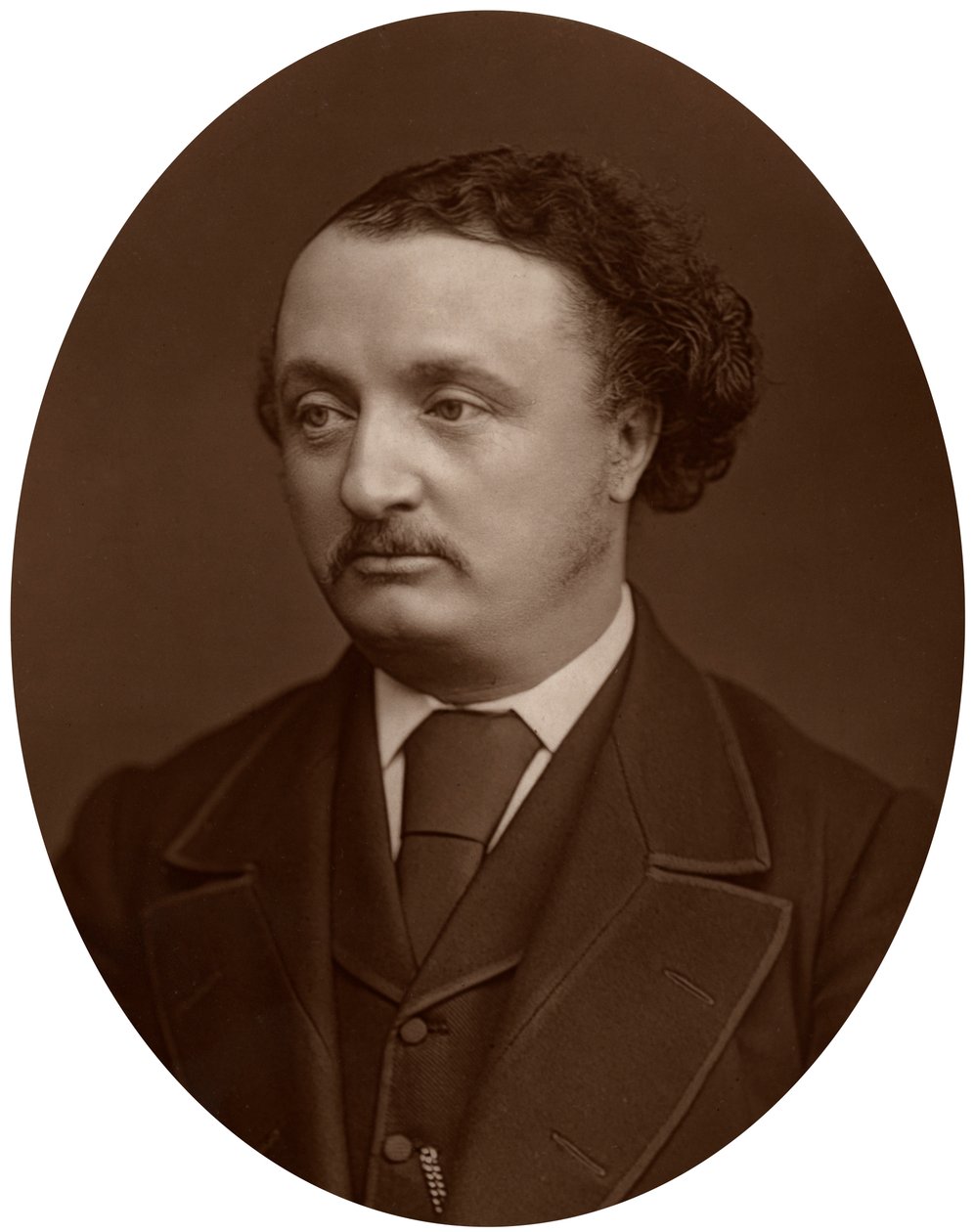 Jan Stainer, organista katedry św. Pawła, 1878. autorstwa Lock and Whitfield