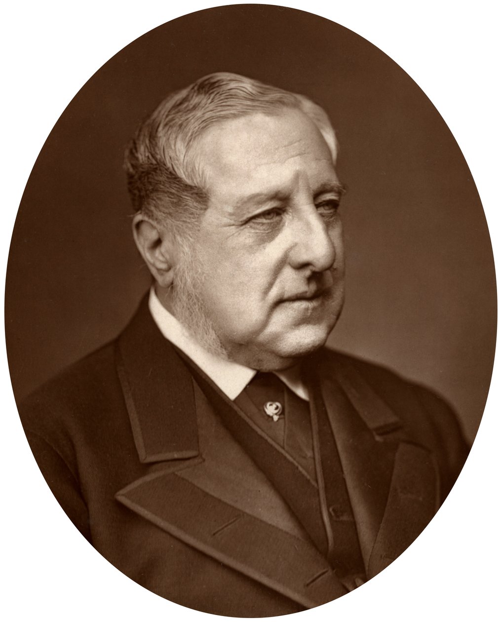 Lord Augustus Loftus, gubernator Nowej Południowej Walii, 1880. autorstwa Lock and Whitfield