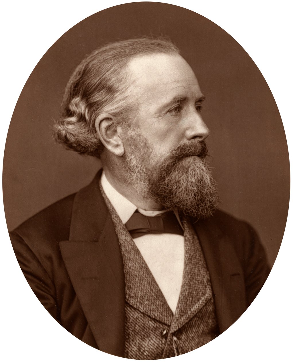 Profesor Edward Frankland, 1880. autorstwa Lock and Whitfield