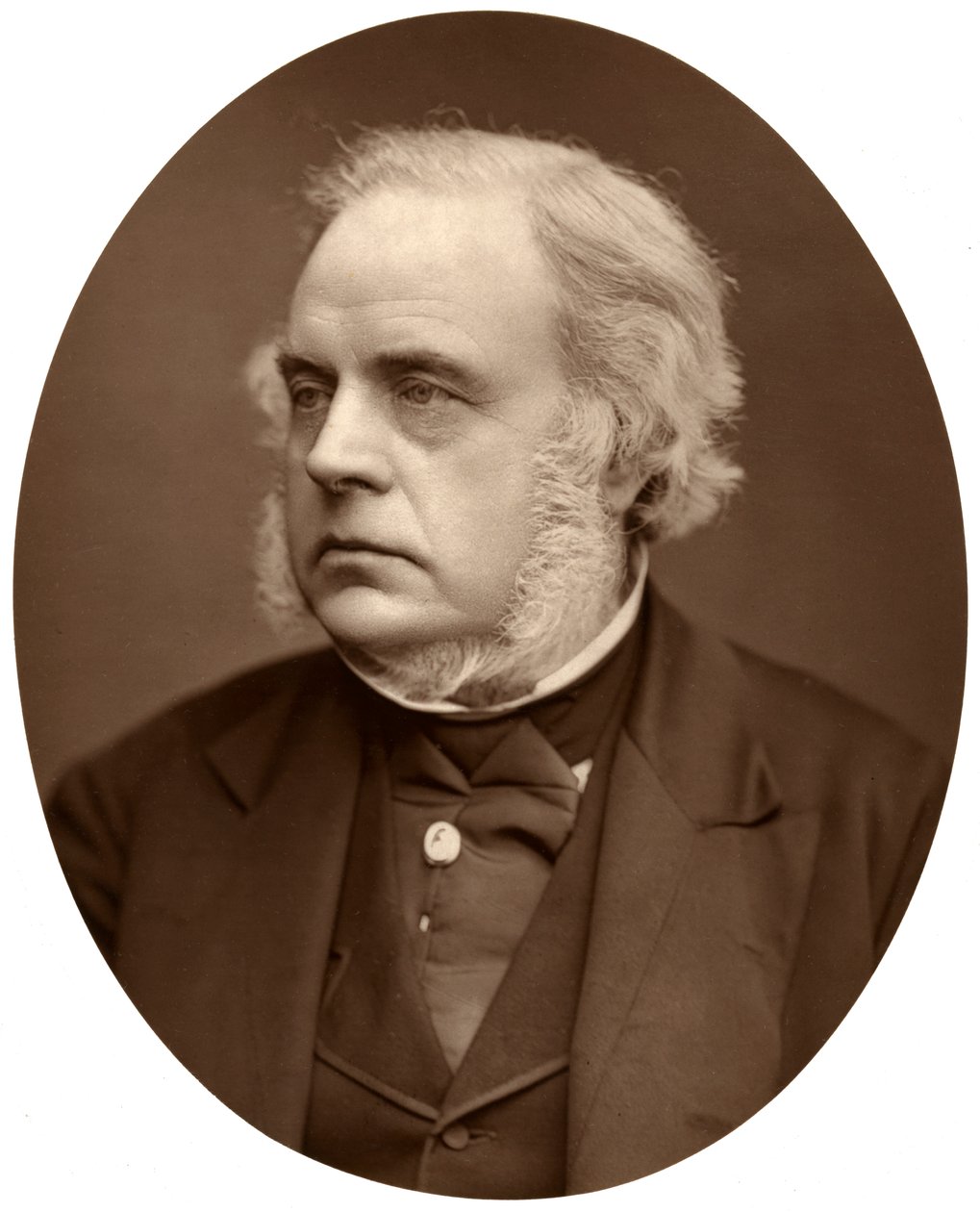 Prawy Hon John Bright, poseł z Birmingham, 1876. autorstwa Lock and Whitfield