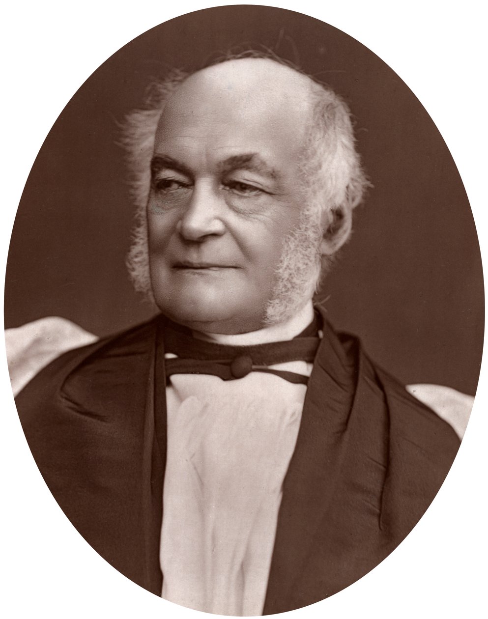 Prawy ks. George Moberly, DCL, biskup Salisbury, 1877. autorstwa Lock and Whitfield