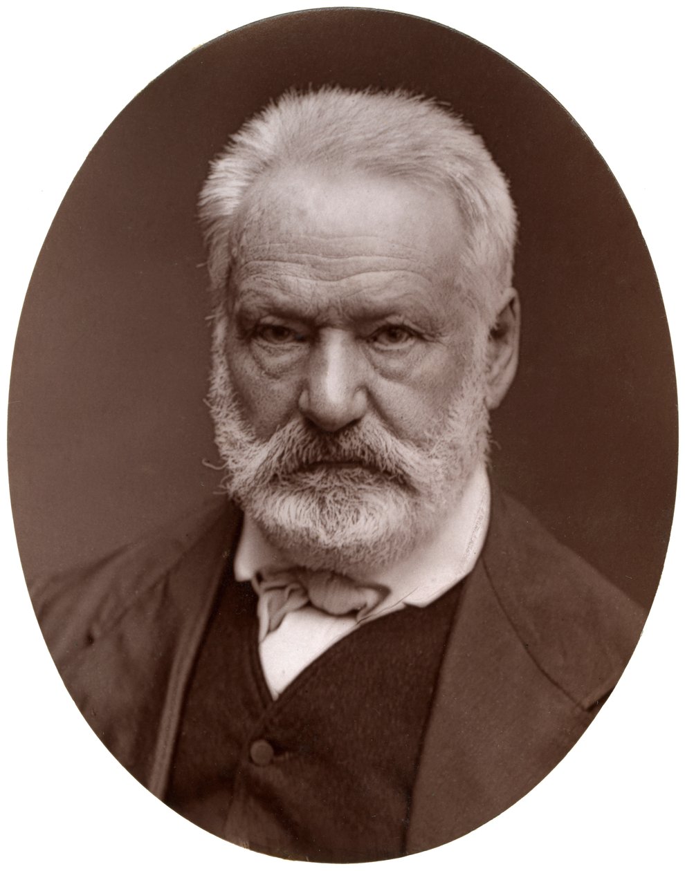 Victor Hugo, francuski poeta, dramaturg i powieściopisarz, 1877. autorstwa Lock and Whitfield