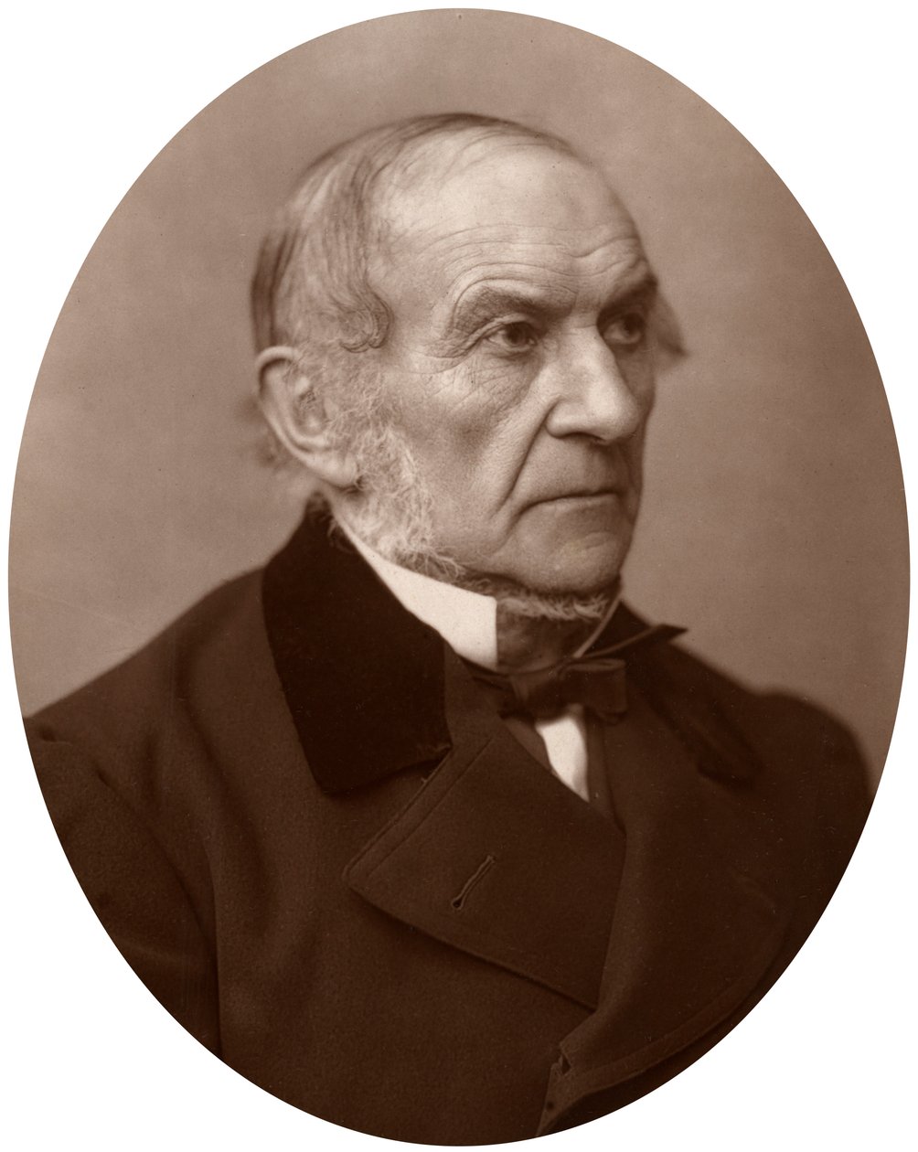 William Ewart Gladstone MP, brytyjski premier liberalny, 1882. autorstwa Lock and Whitfield