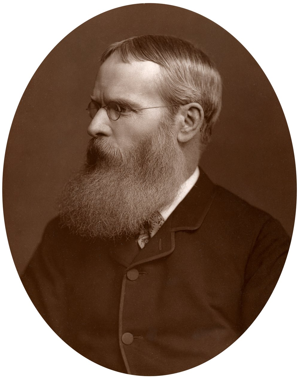 William Frederick Yeames, RA, malarz angielski, 1883. autorstwa Lock and Whitfield