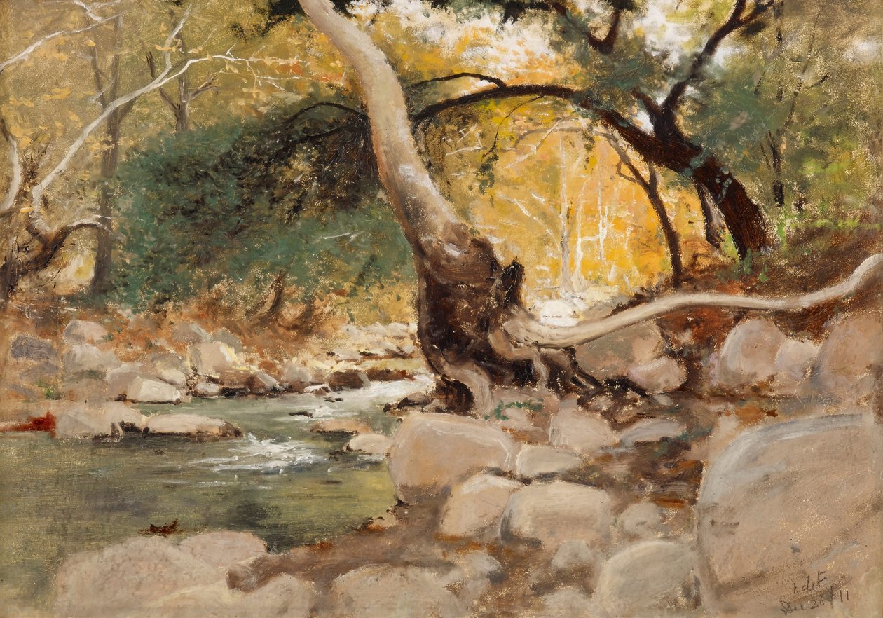 Mission Canyon, Santa Barbara autorstwa Lockwood de Forest