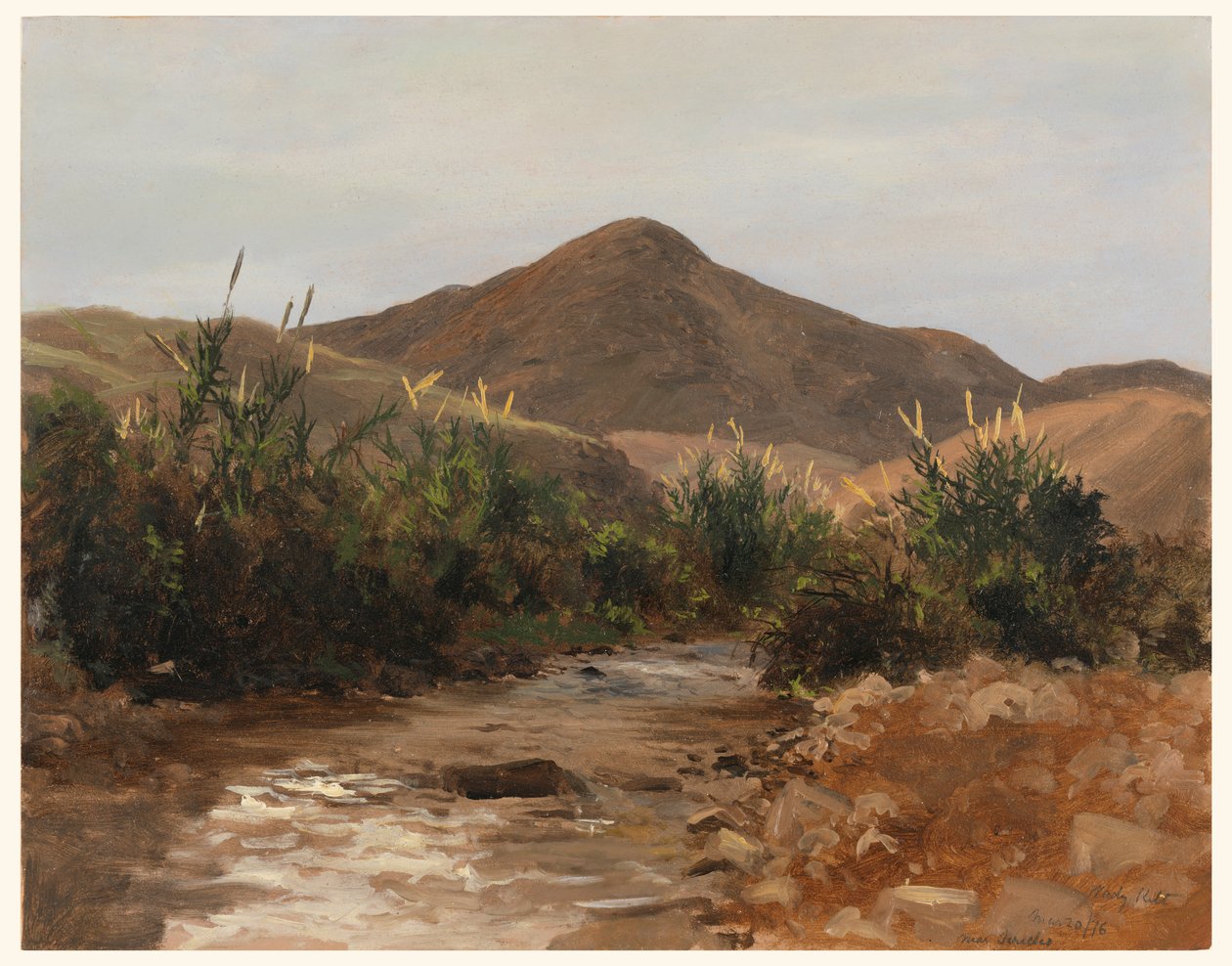 Near Jericho, Wady Kilt autorstwa Lockwood de Forest