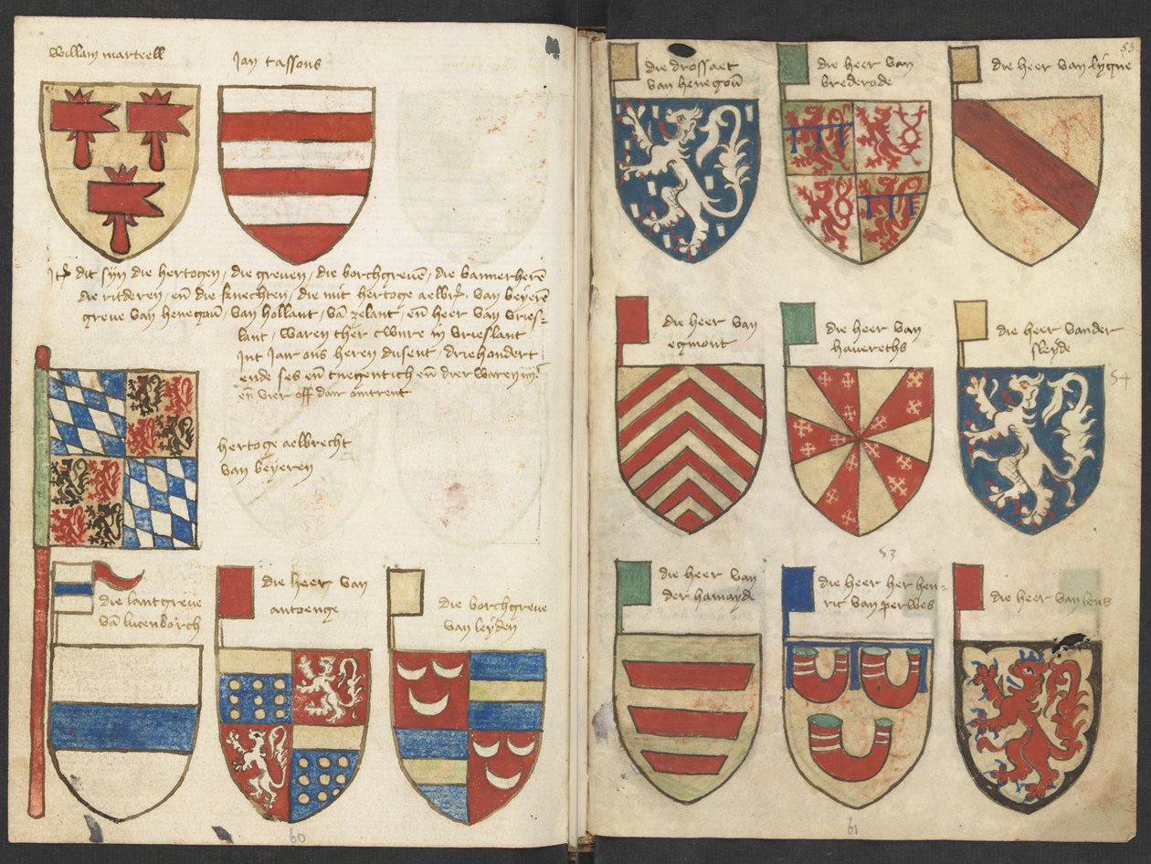 Herb Beyeren (zbrojny) autorstwa Lodewijk Elzevier I