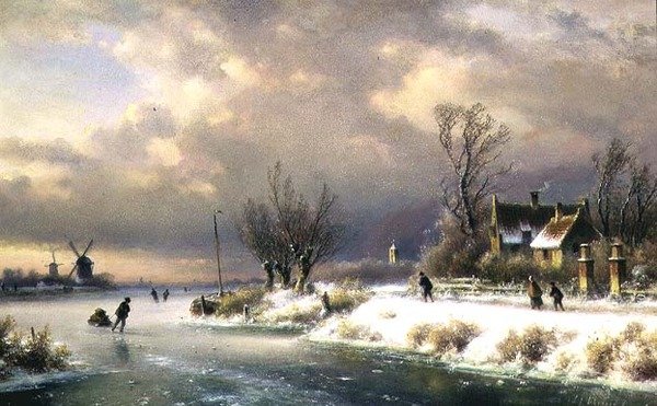 Nieznany obraz autorstwa Lodewijk Johannes Kleyn