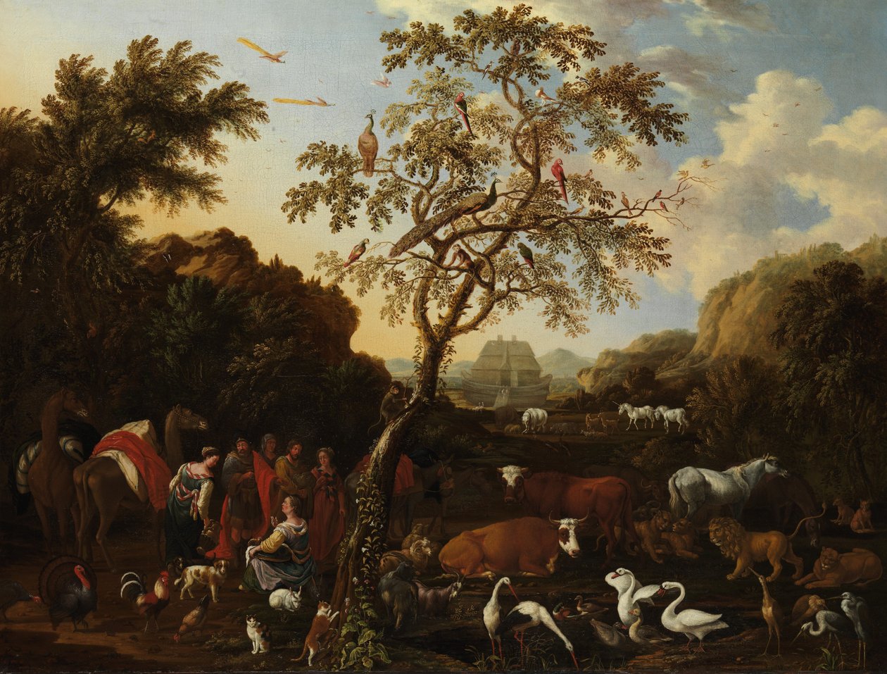 Arka, ca. 1700. autorstwa Lodewyk Tieling