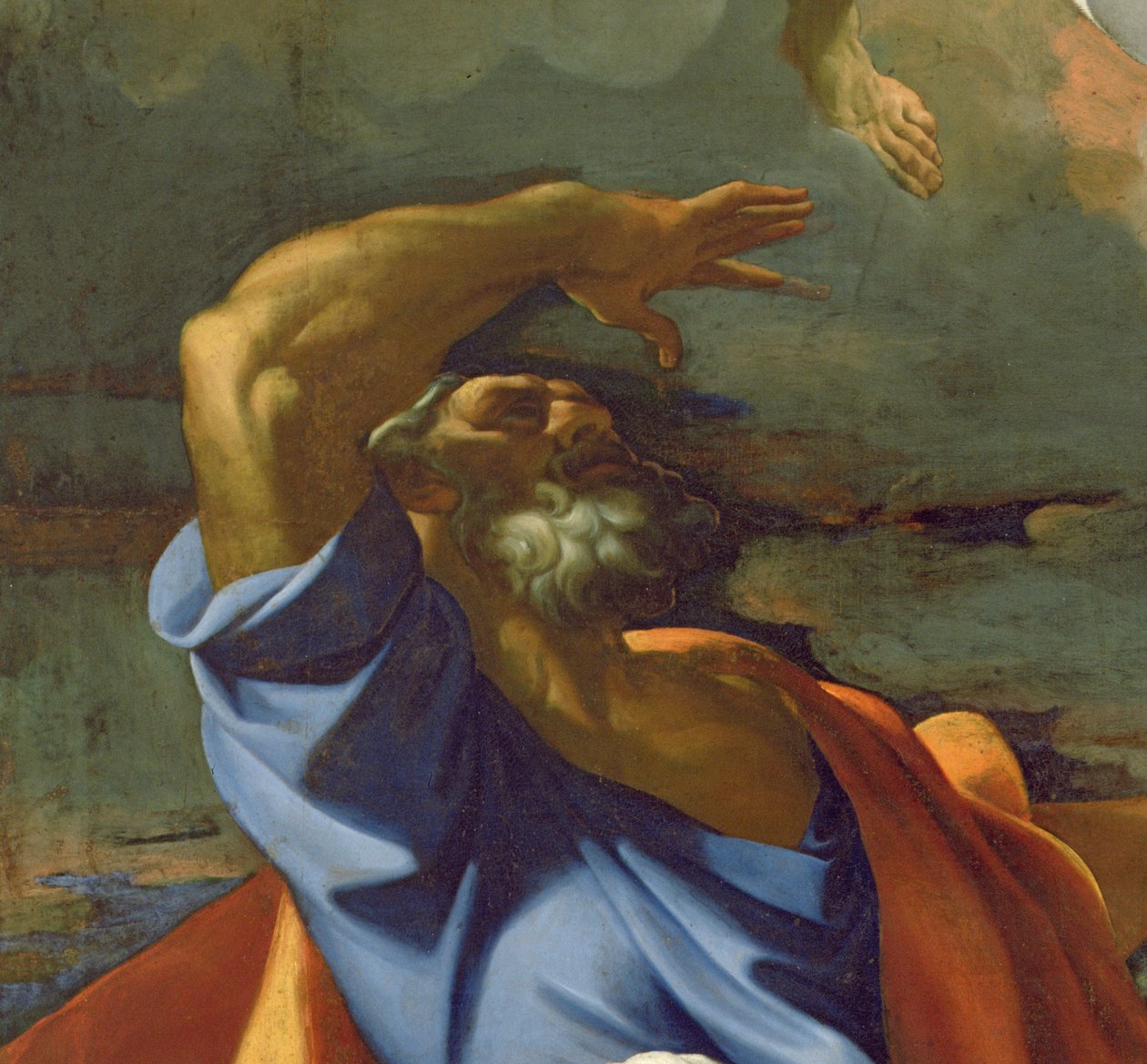 Przemienienie Pańskie, 1594-95 (detal 169046) autorstwa Lodovico Carracci