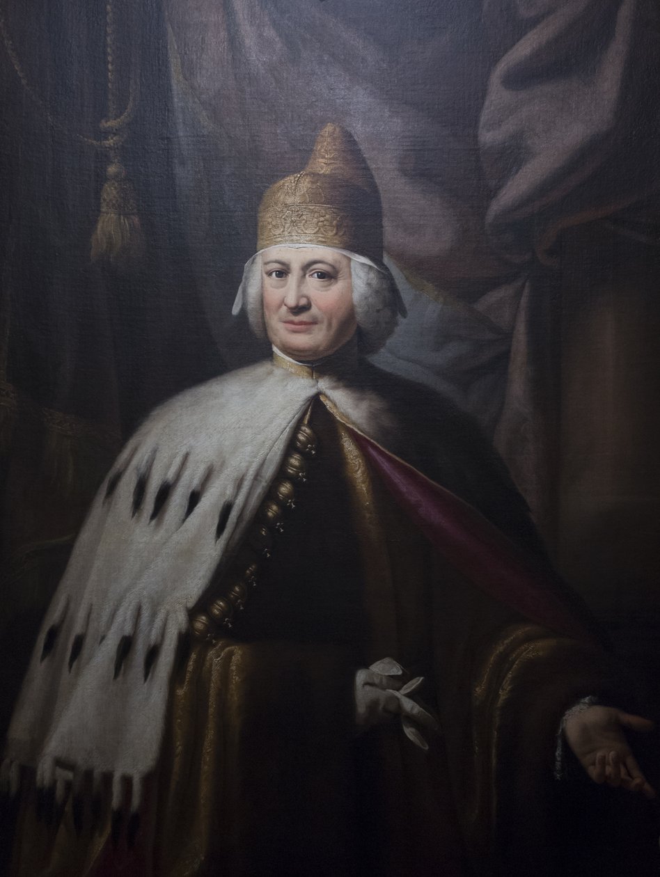 Portret doży Paolo Renier autorstwa Lodovico Gallina