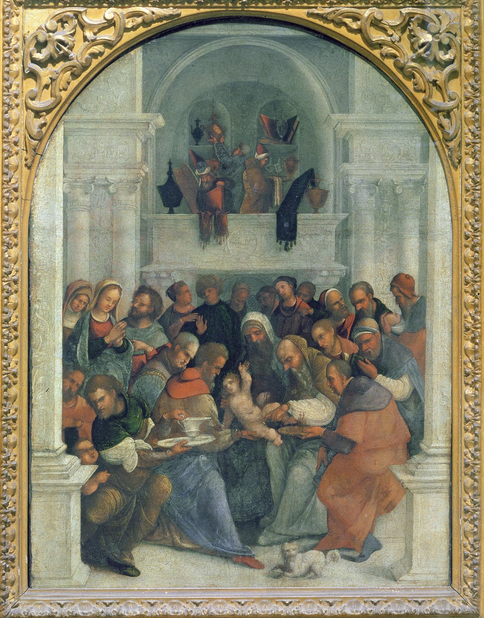 Obrzezanie (panel) autorstwa Lodovico Mazzolino