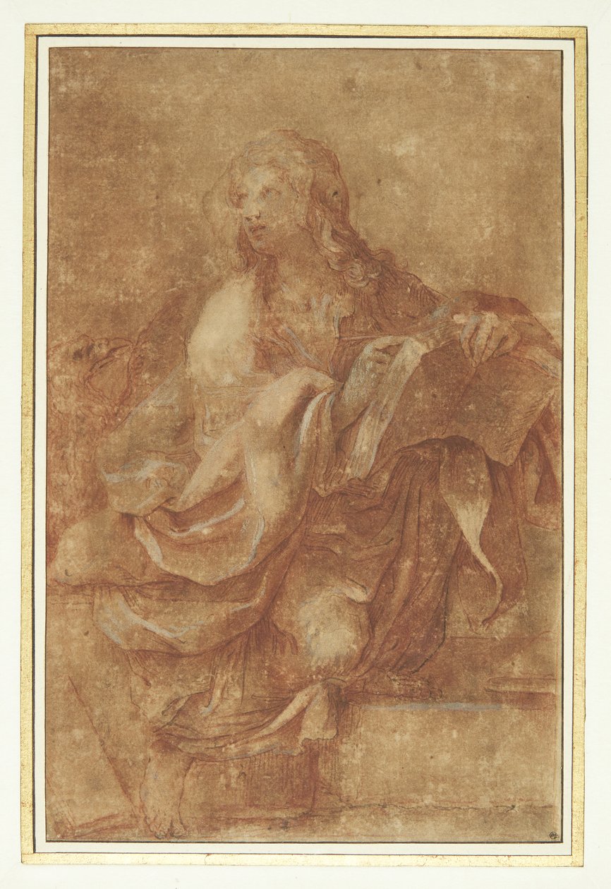 Jan Ewangeliści autorstwa Lodovico Carracci