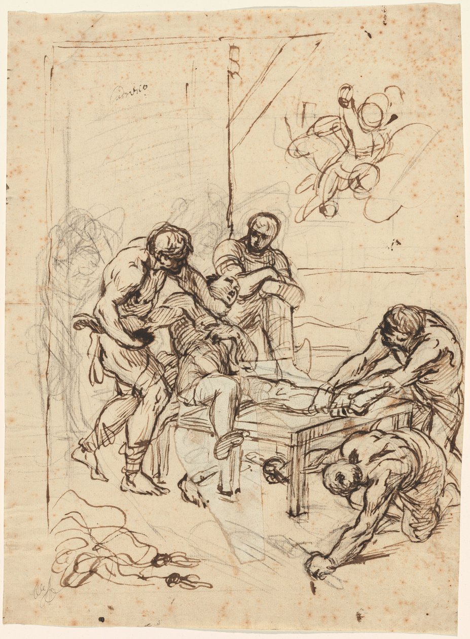 Męczeństwo św. Wawrzyńca autorstwa Lodovico Carracci