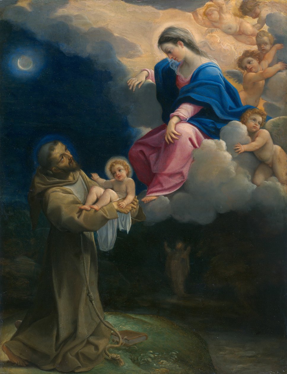 Wizja świętego Franciszka autorstwa Lodovico Carracci