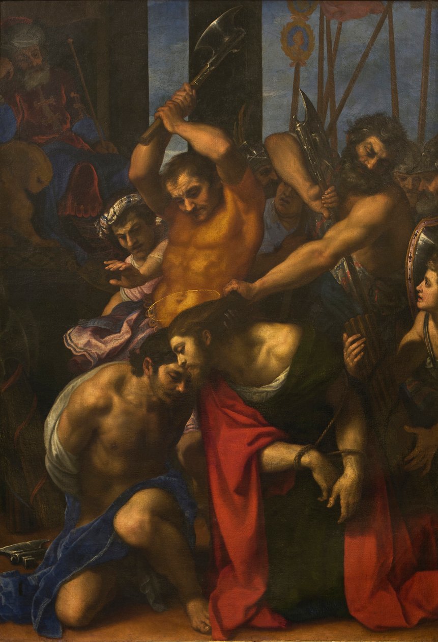 Męczeństwo św. Jakuba i Jozjasza, 1605. autorstwa Lodovico Cigoli