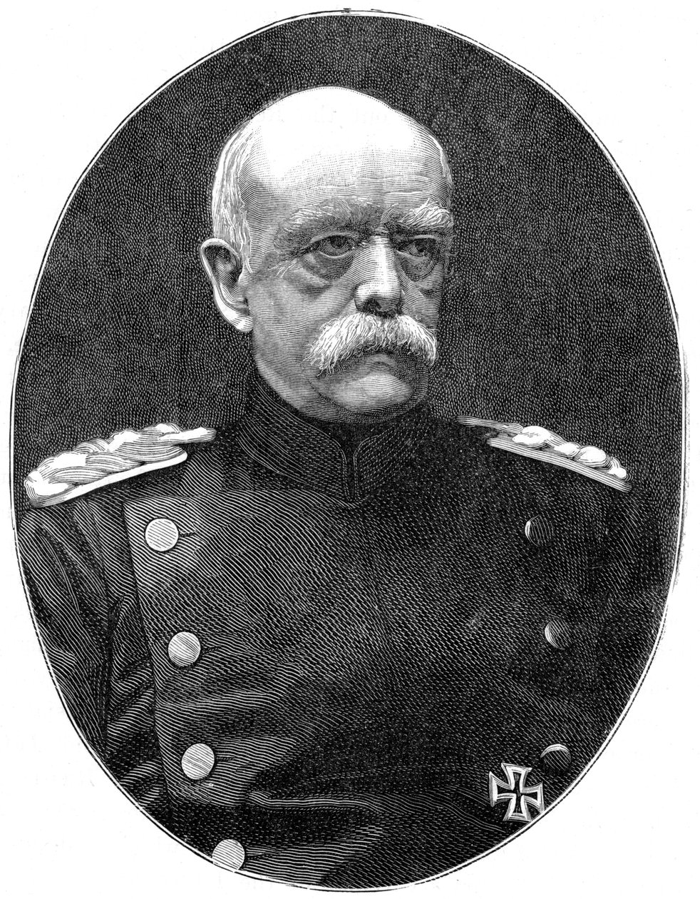 Otto von Bismarck, XIX-wieczny niemiecki mąż stanu, 1900. autorstwa Adolf Charlemagne