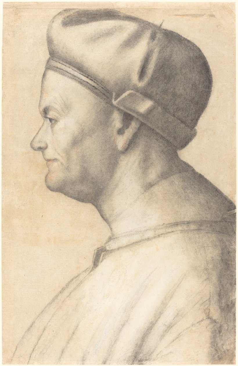 Profil mężczyzny autorstwa Lombard 16th Century