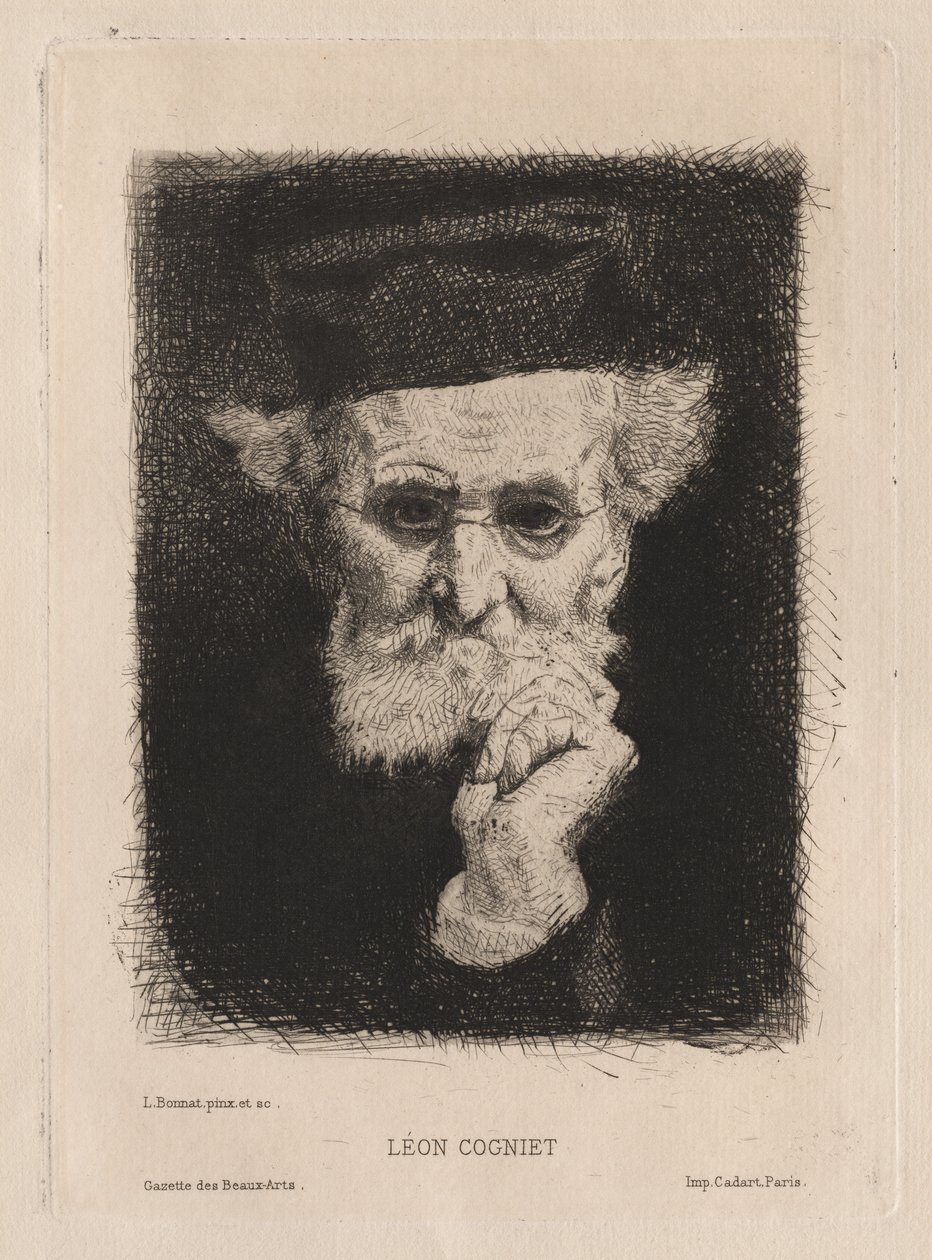 Leon Cogniet autorstwa Léon Bonnat