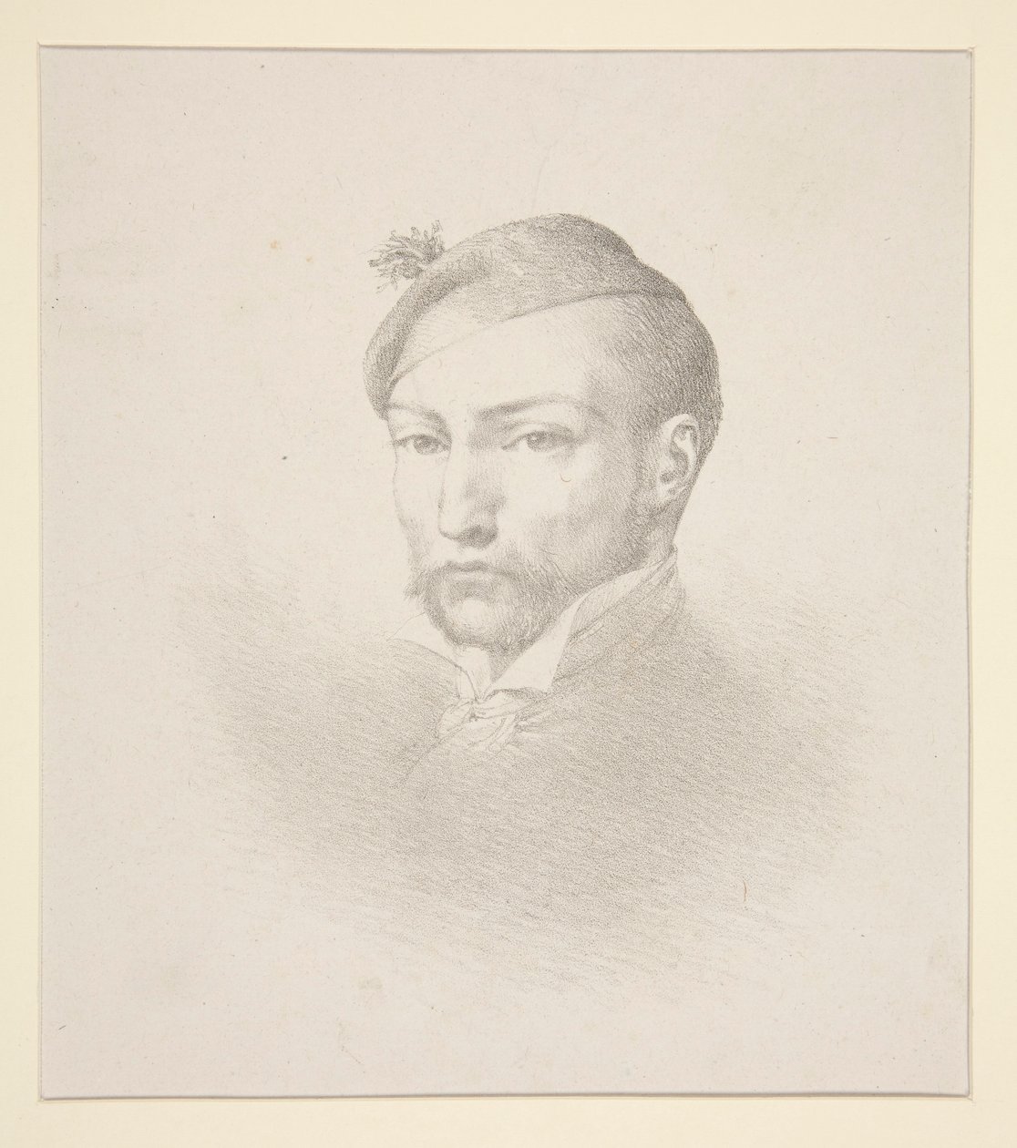 Portret Gericault autorstwa Léon Cogniet