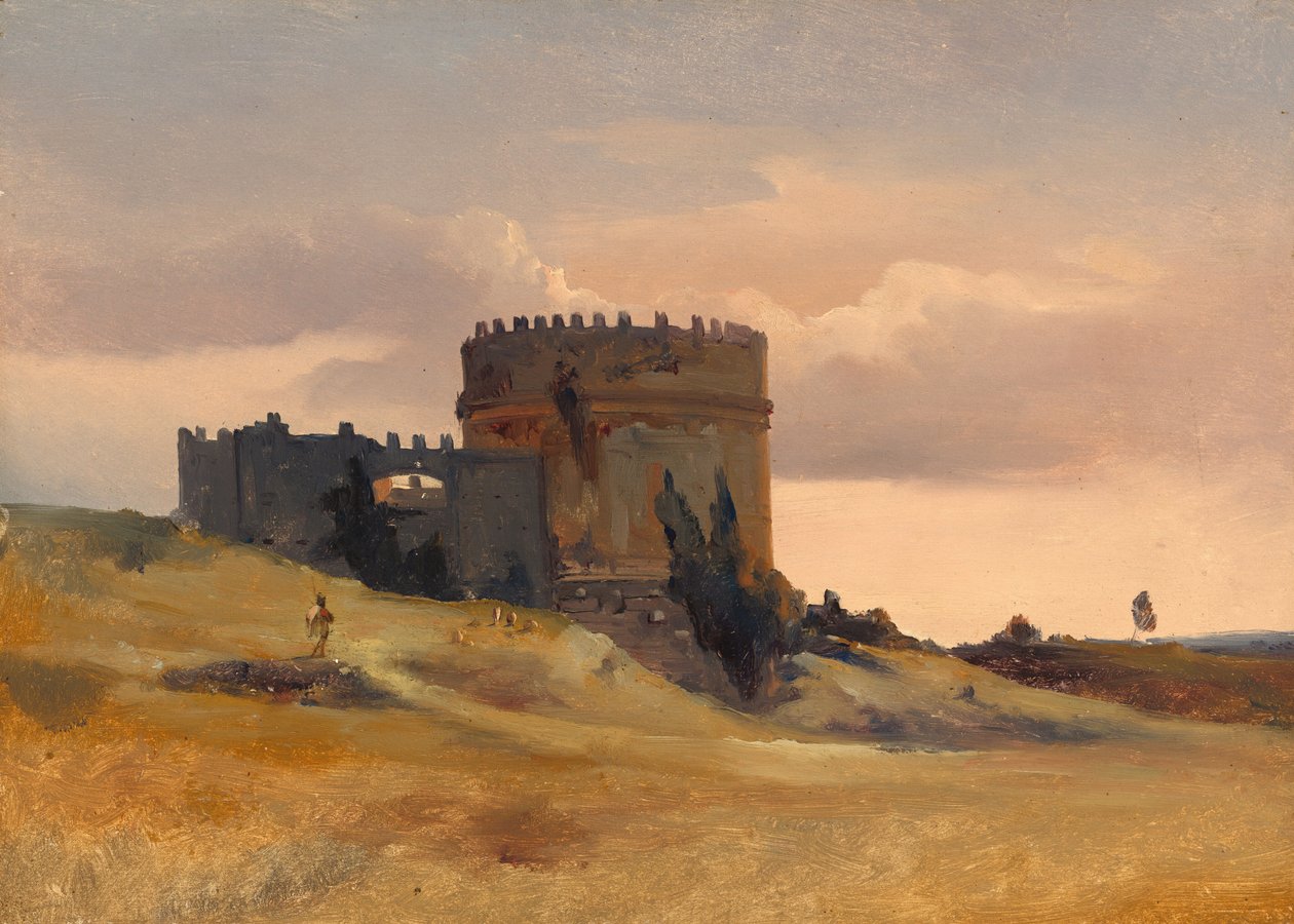 Grobowiec Cecylii Metelli autorstwa Léon François Antoine Fleury