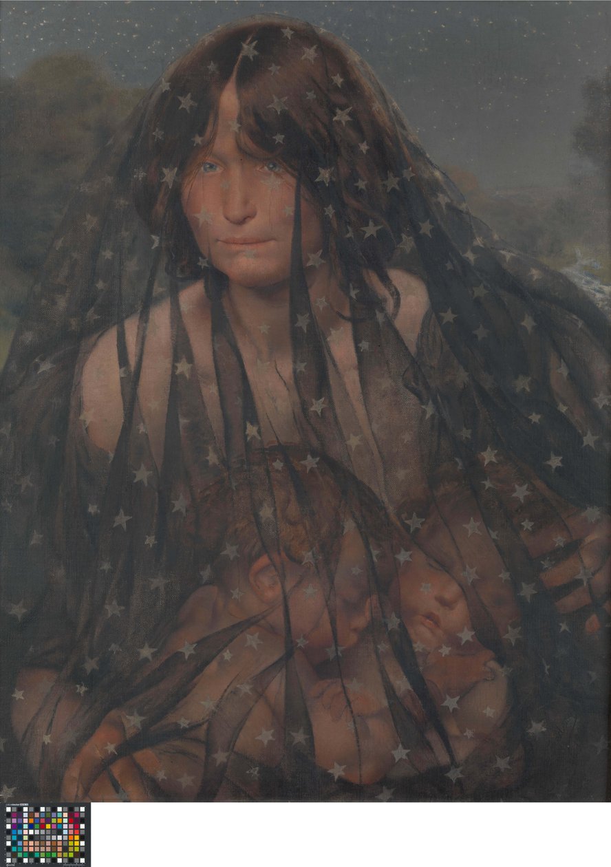 Alegoria nocy autorstwa Léon Frédéric