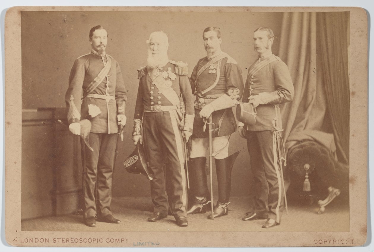 Członkowie rodziny Sartorius, ok. 1870 r autorstwa London Stereoscopic Company