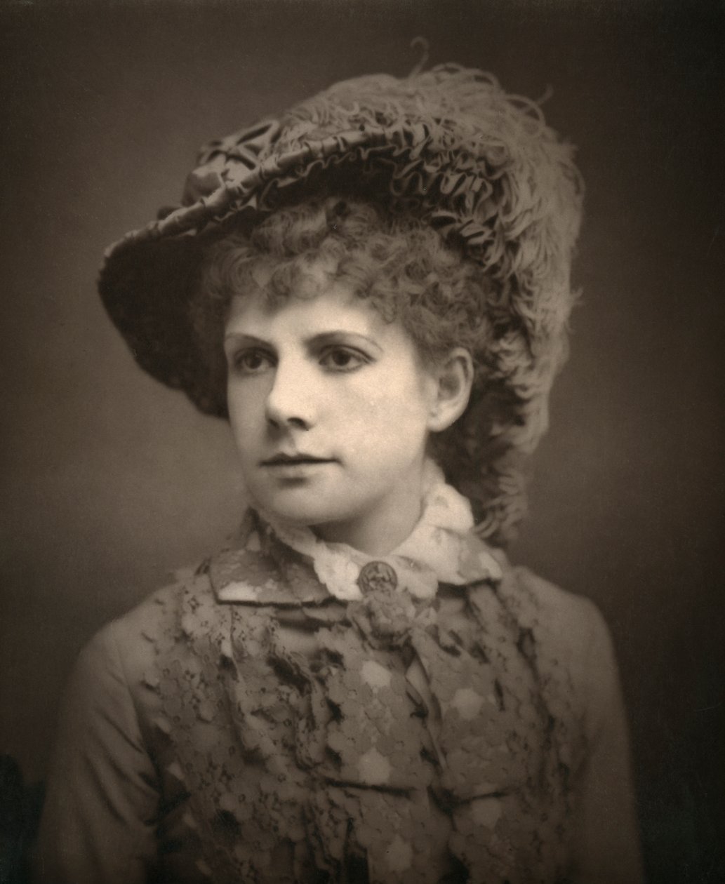 Alma Murray, brytyjska aktorka, 1882. autorstwa London Stereoscopic and Photographic Co