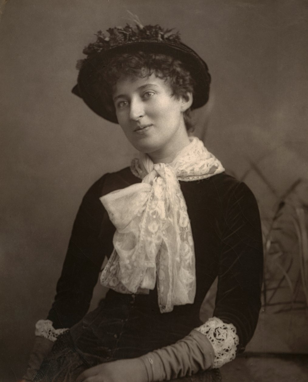 Cissy Grahame, brytyjska aktorka, 1882 autorstwa London Stereoscopic and Photographic Co