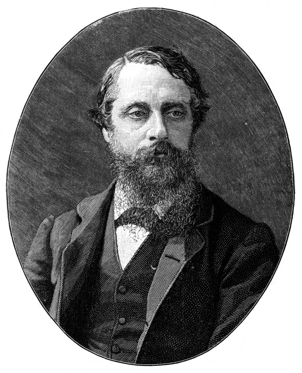 Lord Frederick Cavendish, XIX-wieczny brytyjski polityk liberalny, 1900. autorstwa London Stereoscopic and Photographic Co