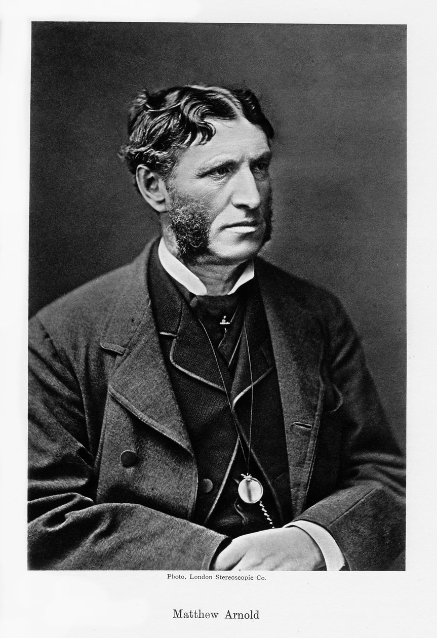 Matthew Arnold, angielski poeta i krytyk kultury, ok. 1880. autorstwa London Stereoscopic and Photographic Co