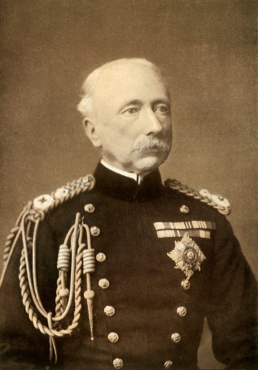 „Wicehrabia Wolseley, naczelny dowódca armii brytyjskiej”, 1900. autorstwa London Stereoscopic and Photographic Co