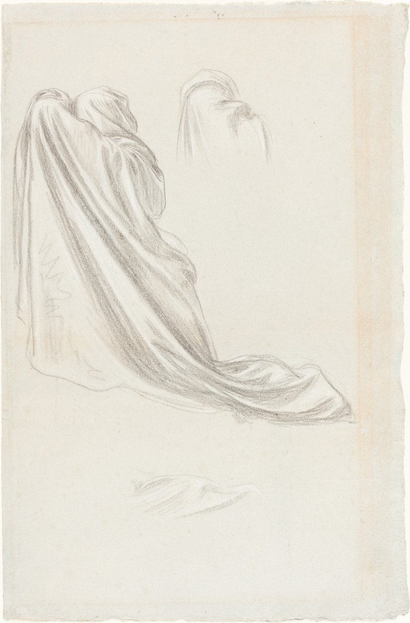 Studium dla „Mądrych i głupich panien” autorstwa Lord Leighton Frederic